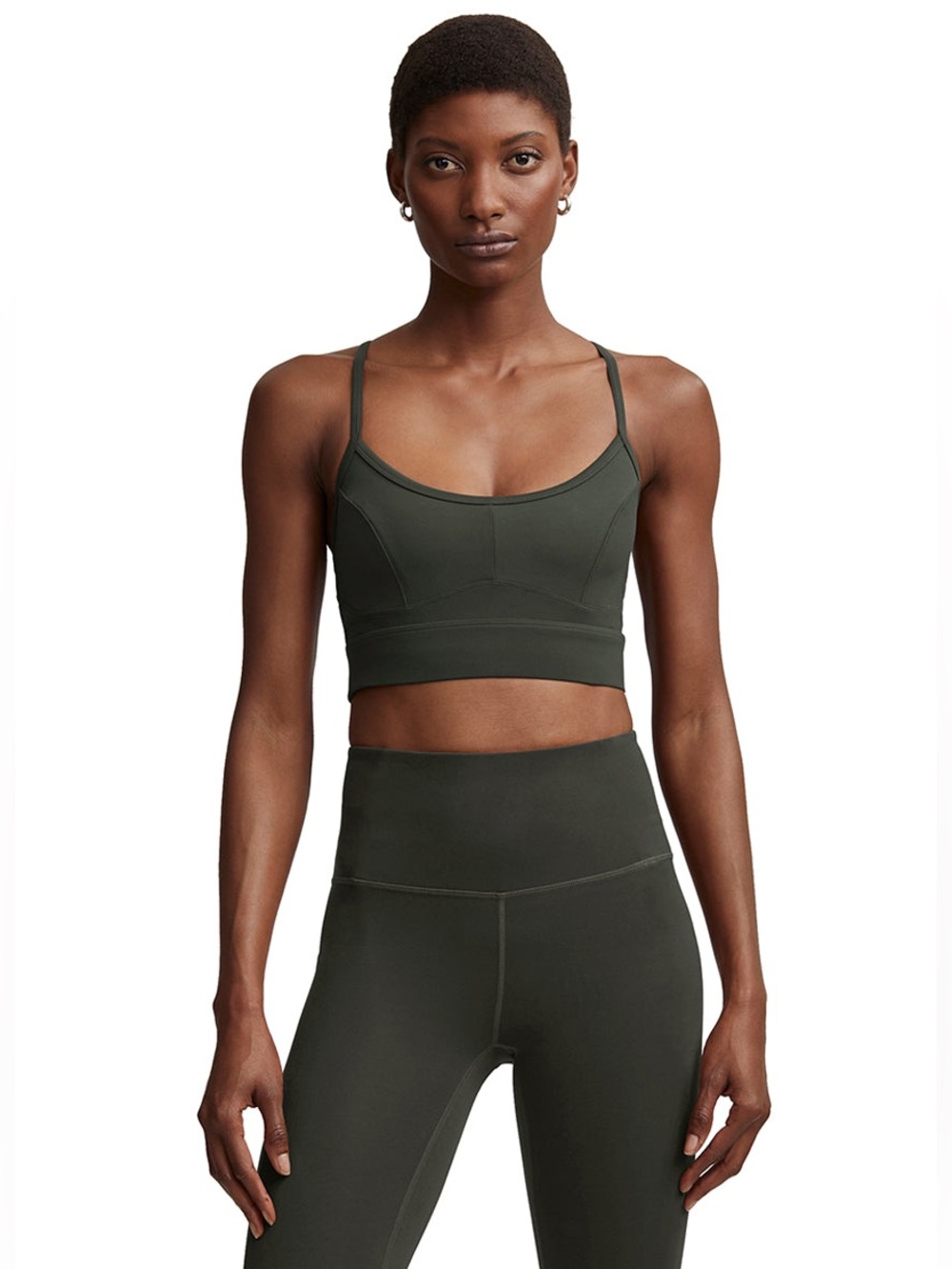 Varley Always Irena Bra - Brown